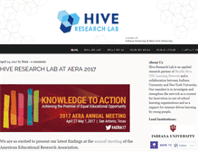 Tablet Screenshot of hiveresearchlab.org